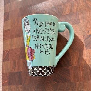 Hallmark Ceramic Mug with Playful Kitchen Quote